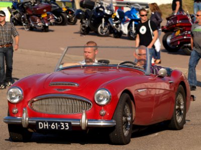 Austin Healey 3000 MkII dutch licence registration DH-61-33-