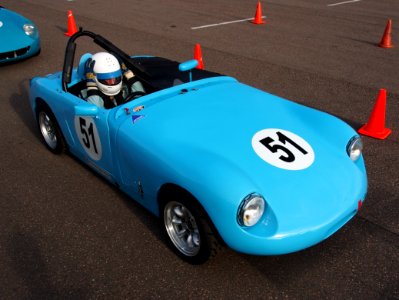 Austin Healey Sprite Monza - No52, Pieter Bakker at Zandvoort, pic6
