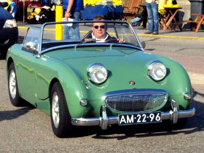 Austin Healey SPRITE Mk-1 dutch licence registration AM-22-96 pic2