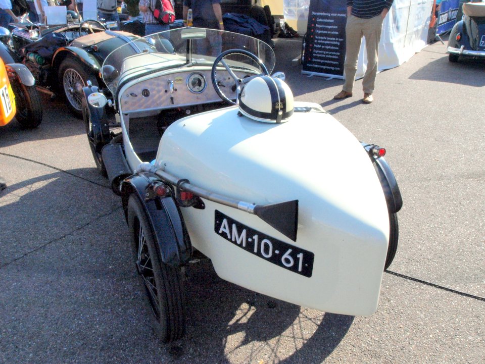 Austin SEVEN BROOKLANDS dutch licence registration AM-10-61 pic1