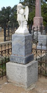 Austin NV cemetery Catholic Malloy marker 1