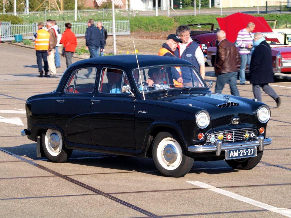 Austin A50 (1956), Dutch licence registration AM-25-27 pic3