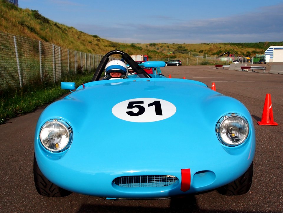 Austin Healey Sprite Monza - No52, Pieter Bakker at Zandvoort, pic1