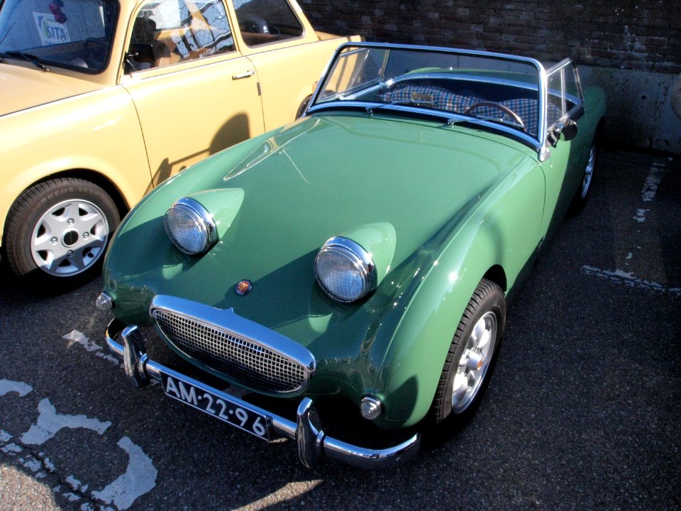 Austin Healey SPRITE Mk-1 dutch licence registration AM-22-96 pic4