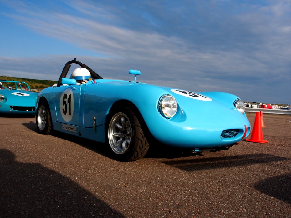 Austin Healey Sprite Monza - No52, Pieter Bakker at Zandvoort, pic5