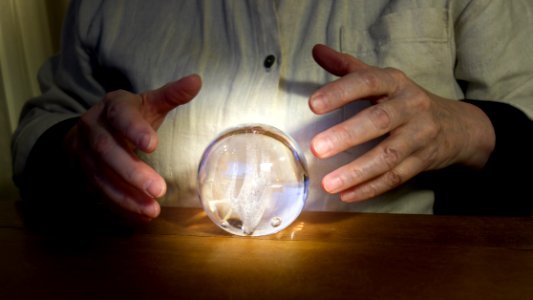 Asking the crystal orb photo