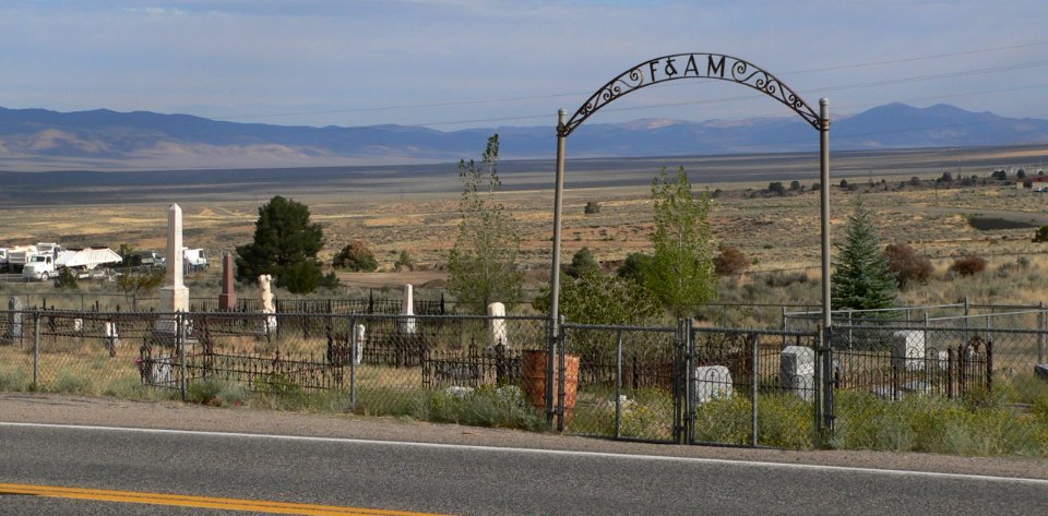 Austin NV cemetery Masonic 1