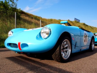 Austin Healey Sprite Monza - No52, Pieter Bakker at Zandvoort, pic4