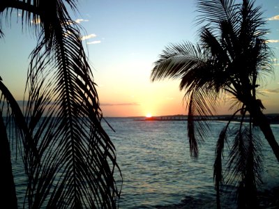 Atardecer el Yaque