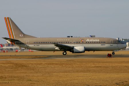 AsianaAirlines B737-400 fukuoka 20050213154542