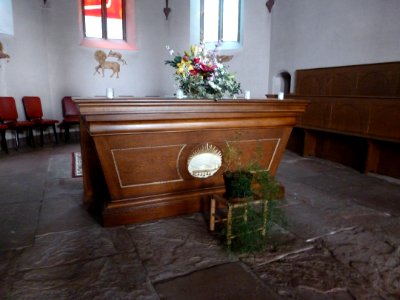 Autel de l'église Saint-Michel d'Ernolsheim-lès-Saverne 1