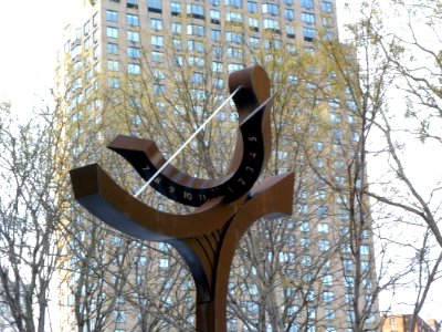 Asphalt Green sundial jeh