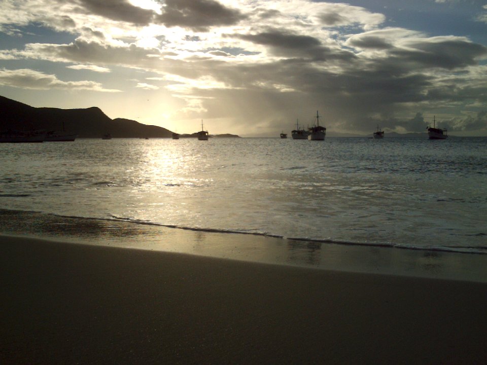 Atardecer en Juan Griego