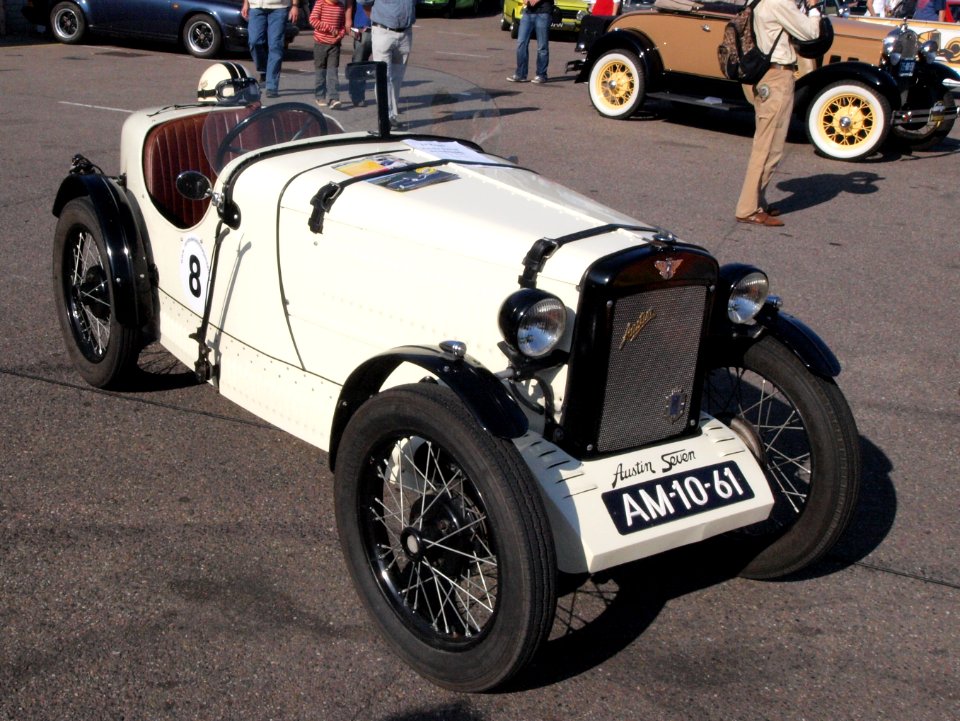 Austin SEVEN BROOKLANDS dutch licence registration Am-10-61 pic2