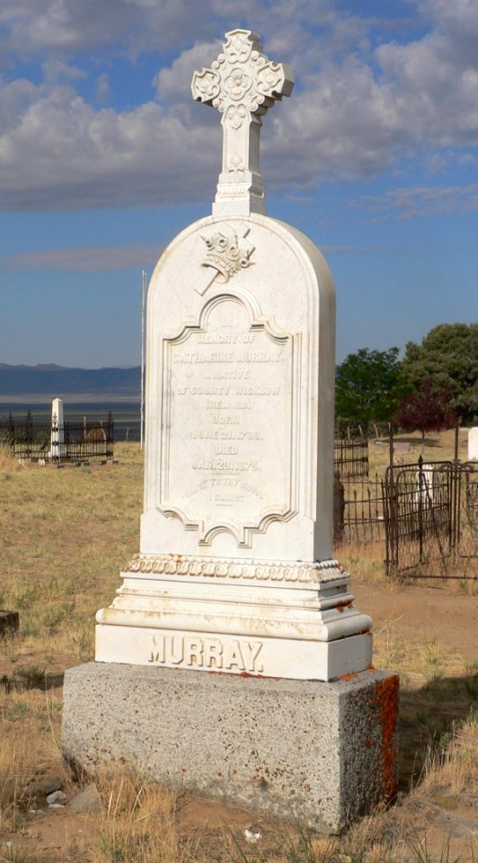 Austin NV cemetery Catholic Murray marker 1