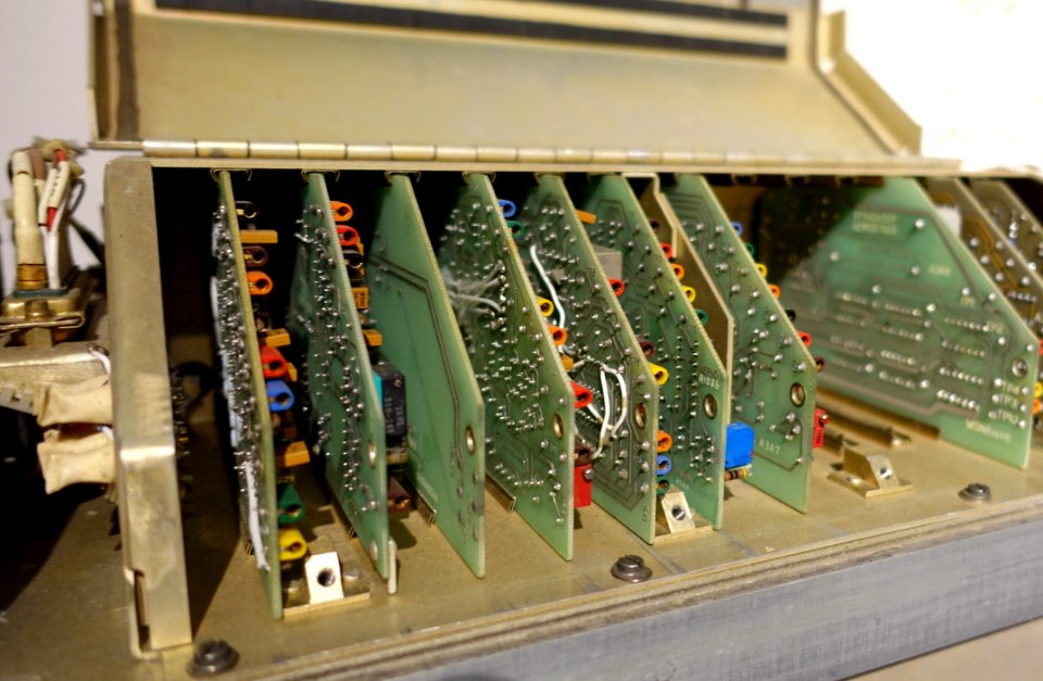 ASQ-153 Pave Spike system, view 3 - National Electronics Museum - DSC00522