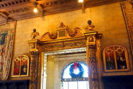 Assembly Room wall - Hearst Castle - DSC06243