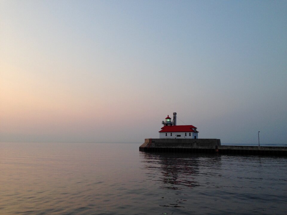 Lake superior lake harbor