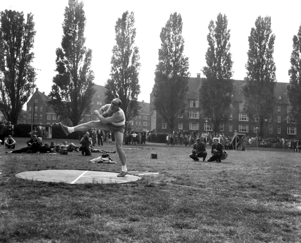 Athletiekwedstrijden t.g.v. het 45 jarig jubileum van AAC te Amsterdam, Cees Koc, Bestanddeelnr 910-4120