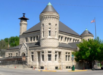 Atchison, Kansas post office from SW 1