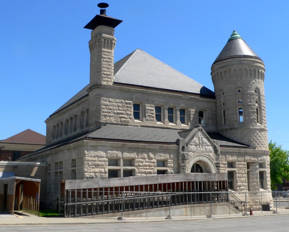 Atchison, Kansas post office from NW 1