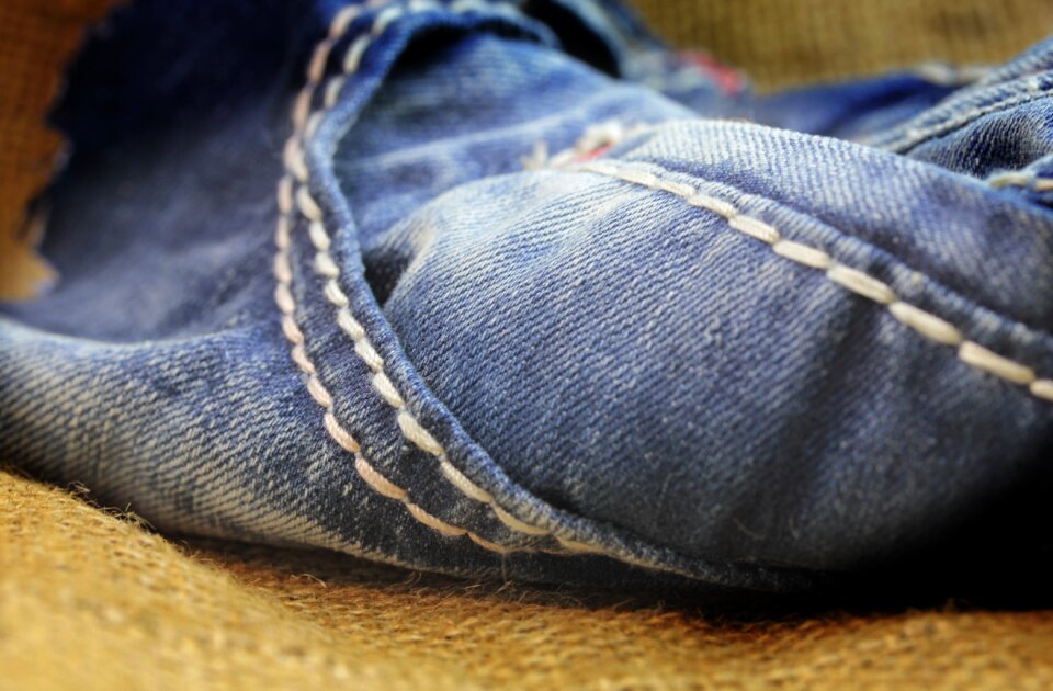 Textile macro denim