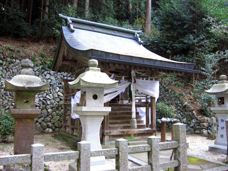 Atago-jinja (Kameoka city) keidaisha (hachimanguu-jinja)