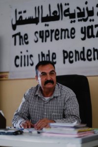 At the office in June of 2019 of Shingal's Independent Supreme Council of Ezidis 04