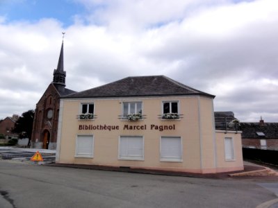 Assevent (Nord, Fr) bibliothèque