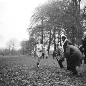 Athletiekcross in Den Haag . J. Evers , Trekvogels Den Haag, Bestanddeelnr 913-1733