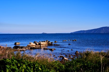 At the ancient port of Kechries on January 10, 2020