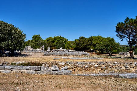 At the Sanctuary of Nemesis in Rhamnus on July 22, 2020 photo