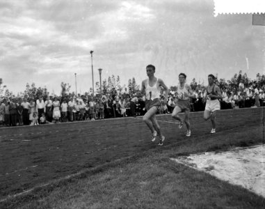 Athletieklandenwedstrijd Nederland tegen Belgie in Maastricht, Bestanddeelnr 909-7703