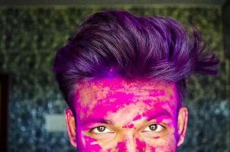 Colors eyes vibrant