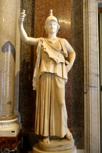 Athena, Roman, 2nd century AD, after original from 4th century BC, marble - Galleria Borghese - Rome, Italy - DSC04822