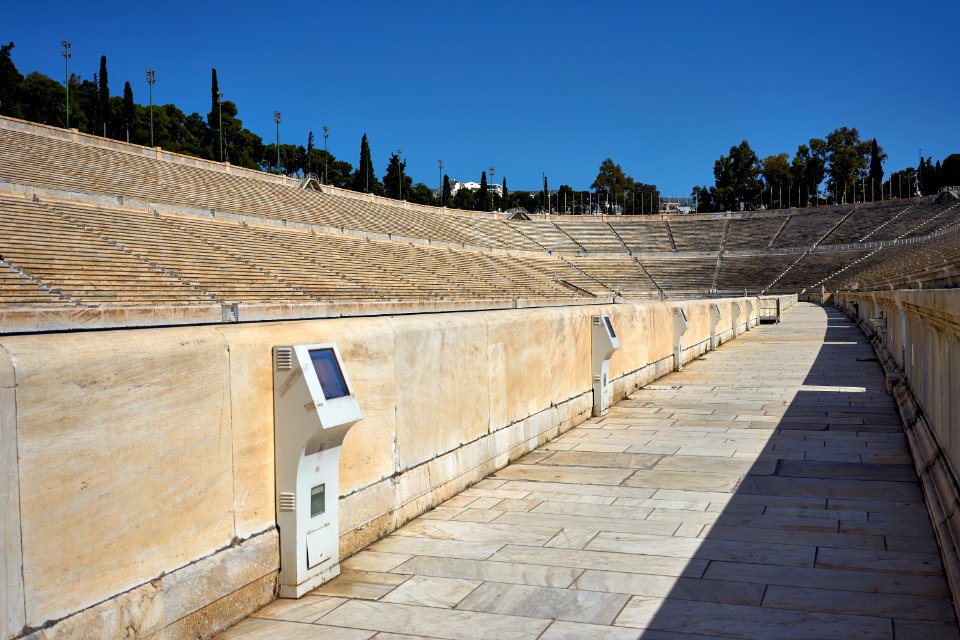 At the Panathenaic Stadium on May 13, 2020