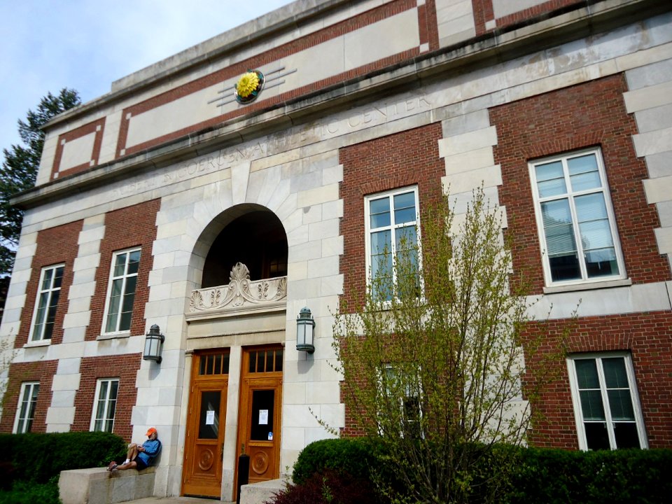 Athletic center at the University of Rochester
