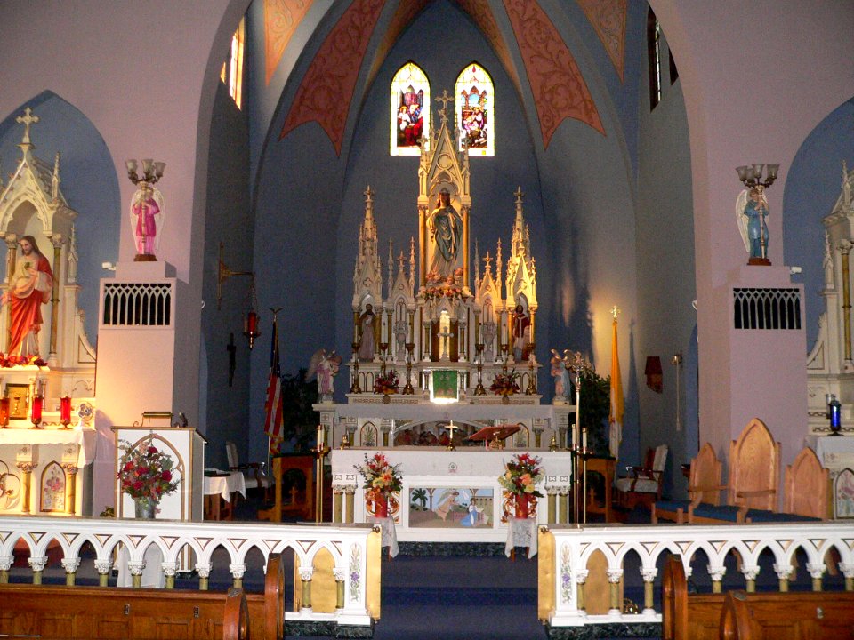 Assumption Church (Dwight, Nebraska) interior 2