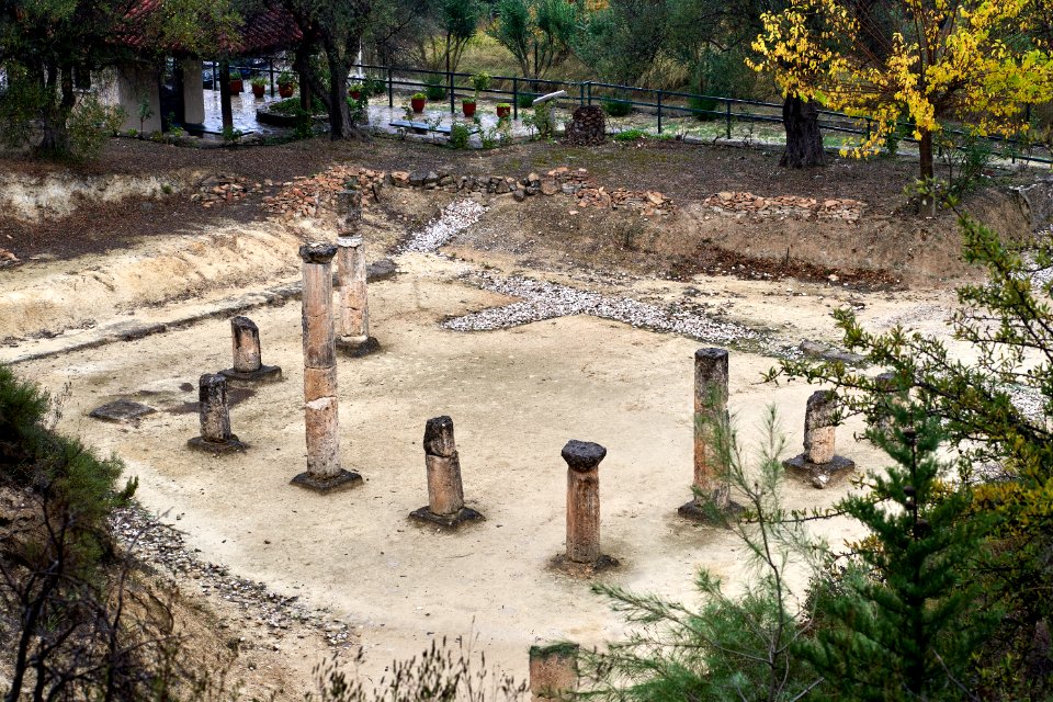 At the archaeological site of the Stadium of Nemea on October 31, 2019