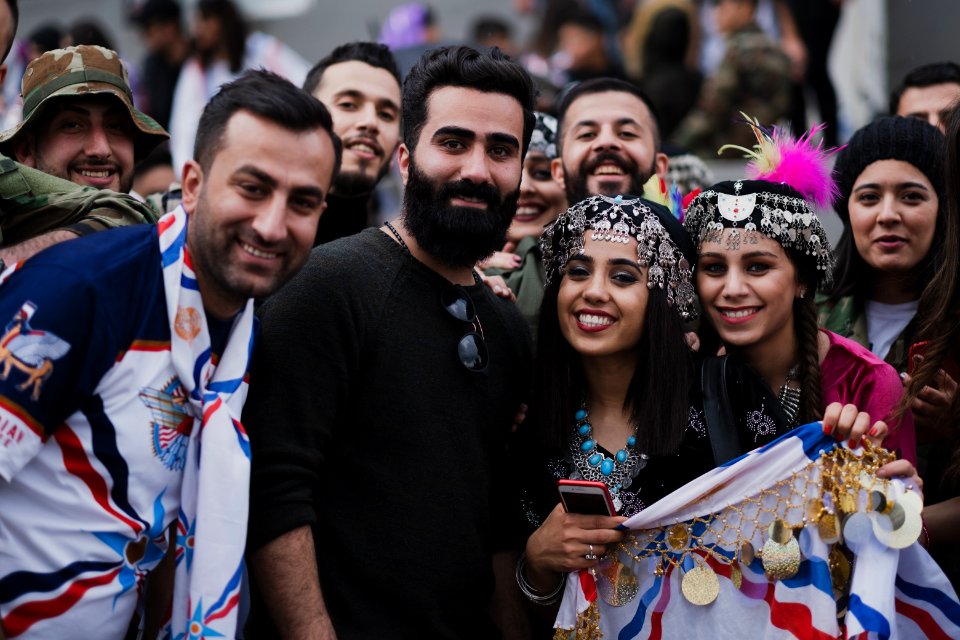 Assyrians celebrating Assyrian New Year (Akitu) year 6769 (April 1st 2019) in Nohadra (Duhok) 25