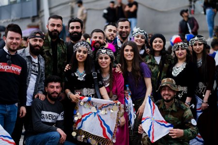 Assyrians celebrating Assyrian New Year (Akitu) year 6769 (April 1st 2019) in Nohadra (Duhok) 44