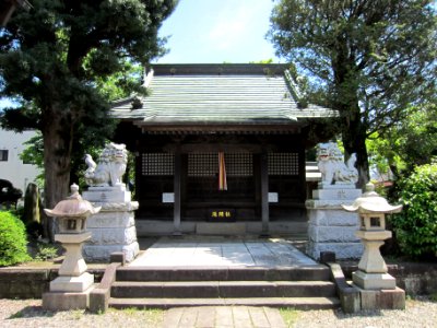 Asama-jinja (Nagareyama) haiden