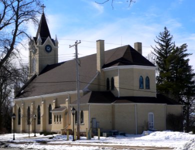 Assumption Church (Dwight, Nebraska) from NE 1