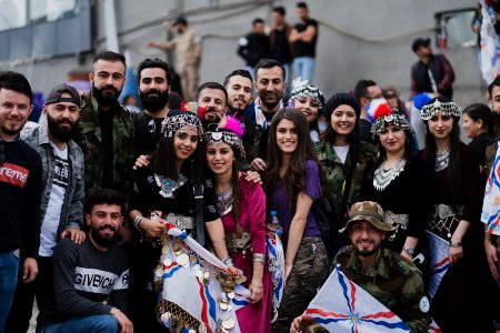 Assyrians celebrating Assyrian New Year (Akitu) year 6769 (April 1st 2019) in Nohadra (Duhok) 45