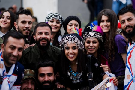 Assyrians celebrating Assyrian New Year (Akitu) year 6769 (April 1st 2019) in Nohadra (Duhok) 30