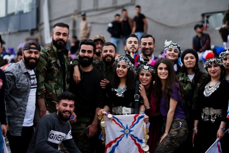 Assyrians celebrating Assyrian New Year (Akitu) year 6769 (April 1st 2019) in Nohadra (Duhok) 43