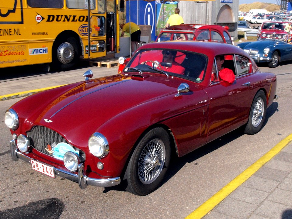 Aston-Martin Aston Martin belgium licence registration DB-240 pic2