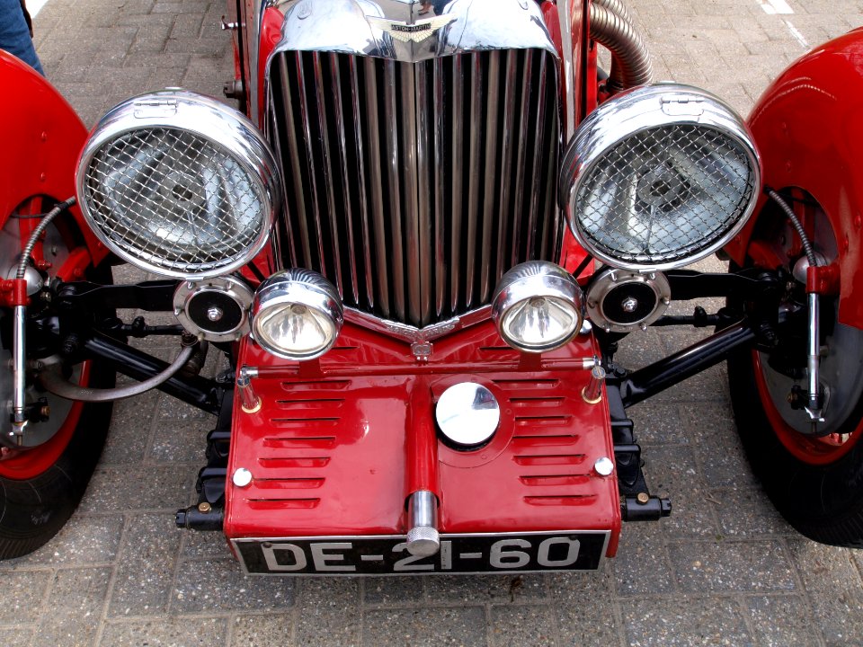 Aston-Martin Mk II SslashC (1934) , Dutch licence registration DE-21-60 pic1