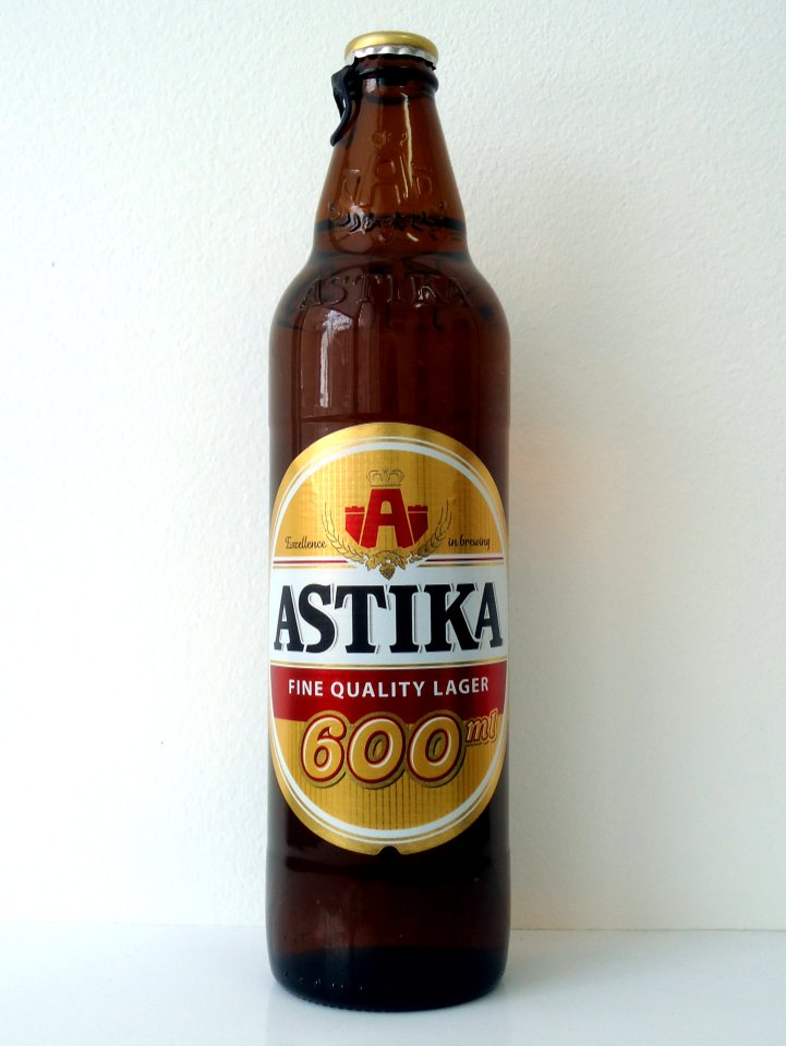 Astika lager beer