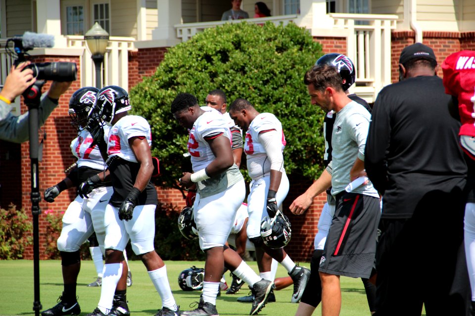 Atlanta Falcons training camp IMG 7802